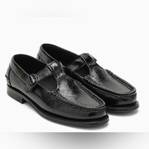 Hereu Alber black patent leather loafers